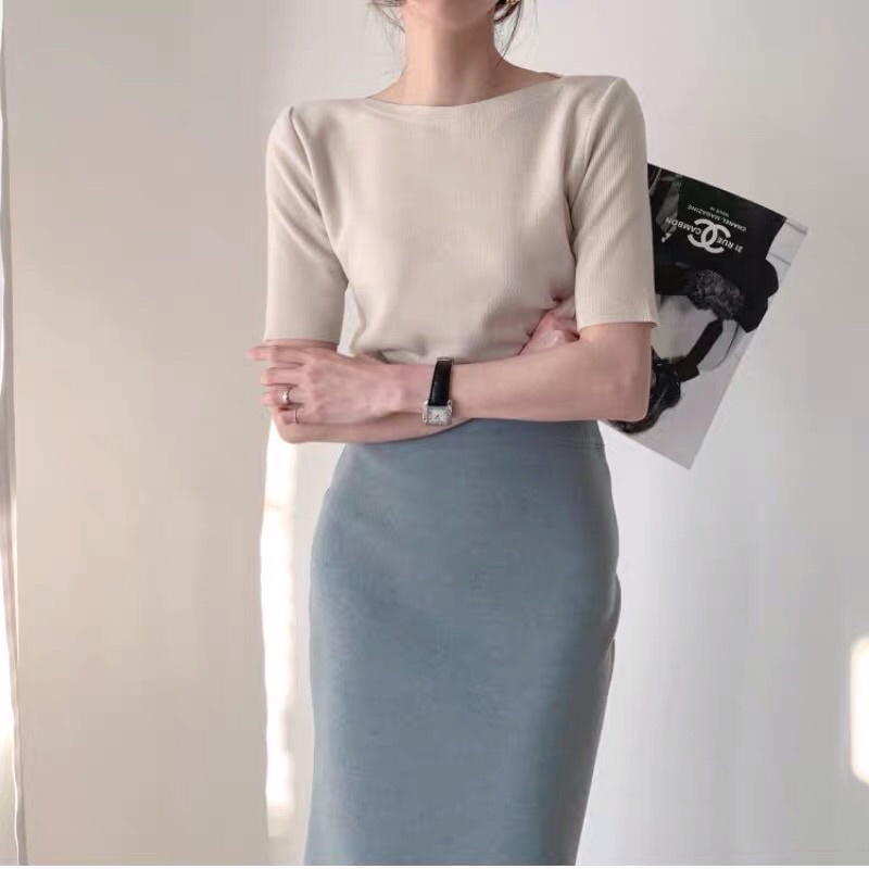 Áo Thun Mỏng Len lụa