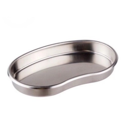 Khay inox hạt đậu đựng dụng cụ phun xăm hoặc spa