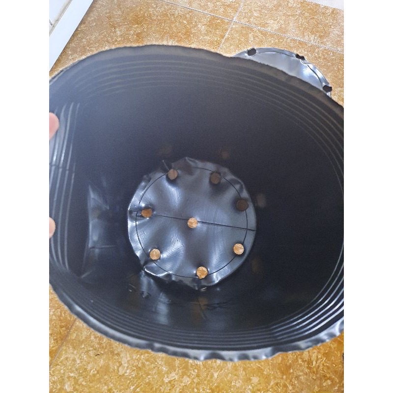 1 kg chậu ươm (bầu) cây 28x 25) hàng dày đẹp