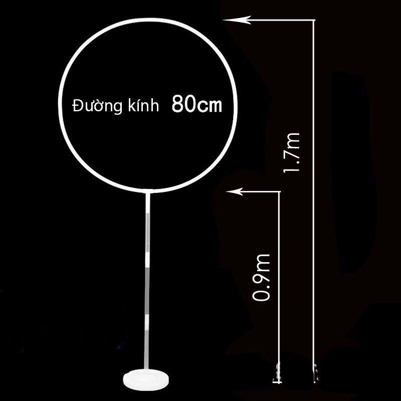 Bộ trụ tròn khung ống nhựa gắn bóng bay trang trí sinh nhật,tiệc cưới