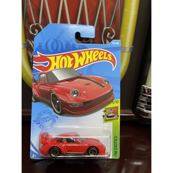Xe mô hình đồ chơi Hotwheels cơ bản 1:64 - Porsche 993 GT2