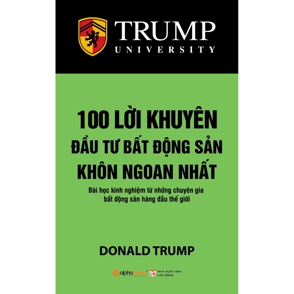 Sách - 100 Lời Khuyên Đầu Tư Bất Động Sản Khôn Ngoan Nhất (Tái Bản 2018)