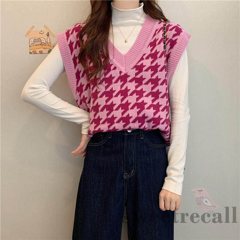 Áo Khoác Không Tay Họa Tiết Hình Học Nhiều Màu Thời Trang Cho Nữ | BigBuy360 - bigbuy360.vn