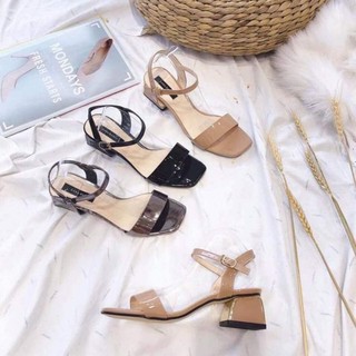 Sandal gót vuông 5p siêu xinh, ảnh thật 100%