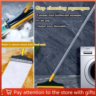 🇻🇳Trong kho🇻🇳 Chổi Chà Sàn Nhà Tắm Thông Minh Thiết Đầu Gạt Nước Và Đầu Chổi Xoay 180 Độ Quét Nhà Siêu Sạch Mọi Góc Bẩn#spz