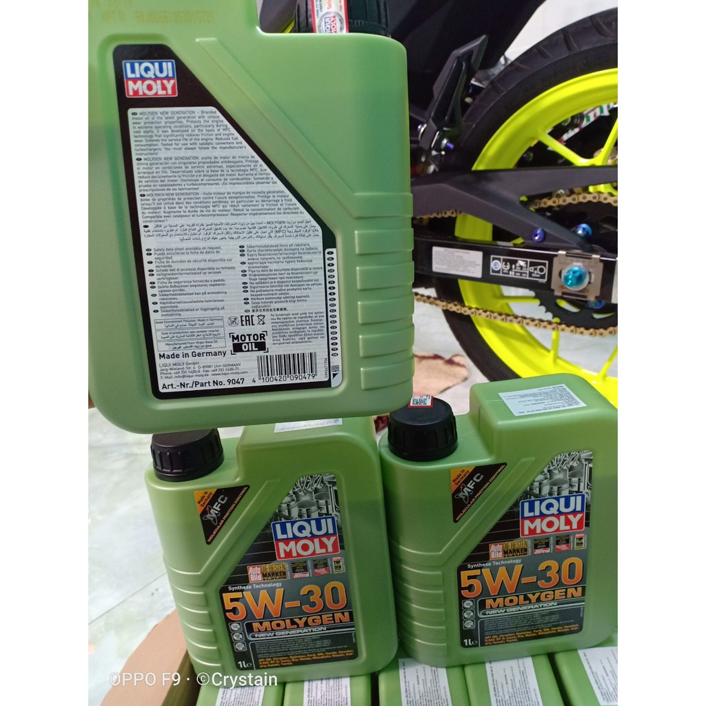 Nhớt Liqui Moly Gen 5W-30 tổng hợp  Cao Cấp Xe Tay Ga " Có Chiết Lẻ "