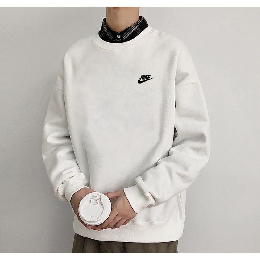 Miếng ủi nhiệt offset dán quần áo hình LOGO NIKE Đen Trắng