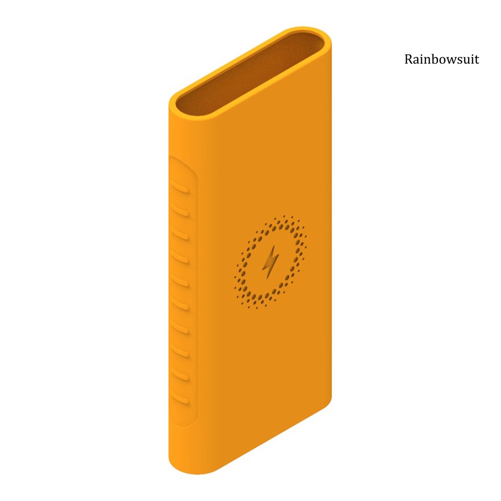 Vỏ Silicon Bảo Vệ Hộp Sạc Nhanh Chống Rơi Vỡ Cho Xiaomi Mobile Power Generation 3 10000mah