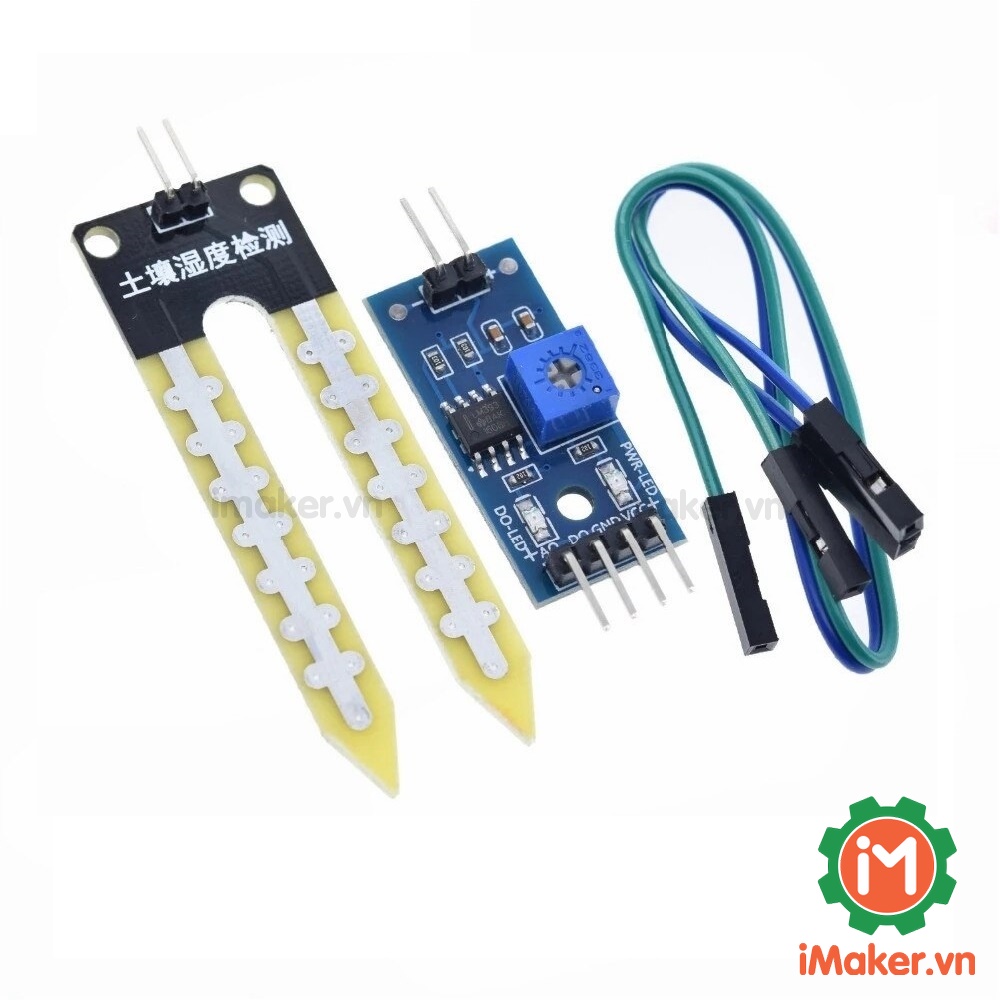 Cảm Biến Độ Ẩm Đất, Máy Đo Độ Ẩm Đất, Module Phát Hiện Điện Tử Thông Minh, Cảm Biến Độ Ẩm Cho Arduino