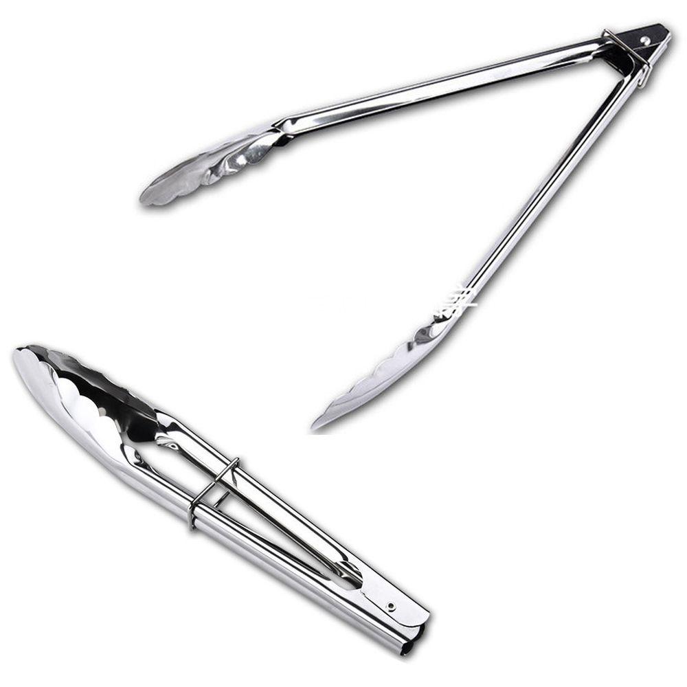 Bộ 2 Kẹp Gắp Thức Ăn Bằng Thép Không Gỉ