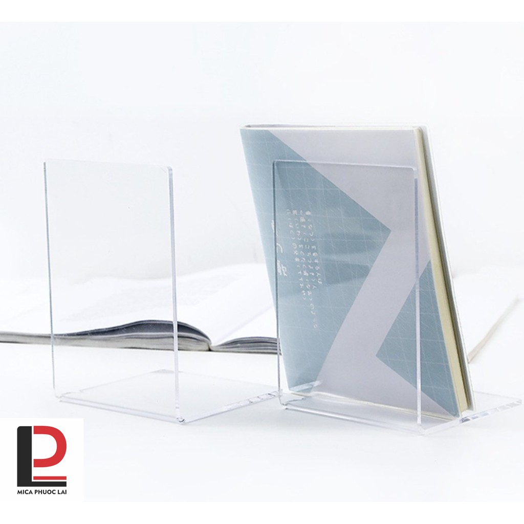 Kệ Mica, Acrylic Chữ L, Giá Trưng Bày Sách, Album Ảnh