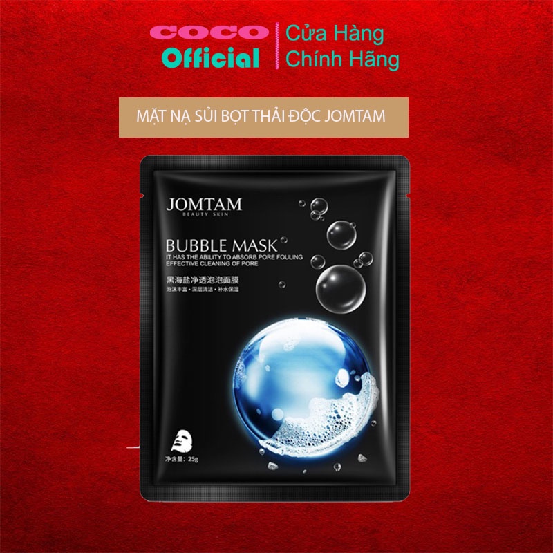 Mặt Nạ Sủi Bọt Thải Độc Jomtam
