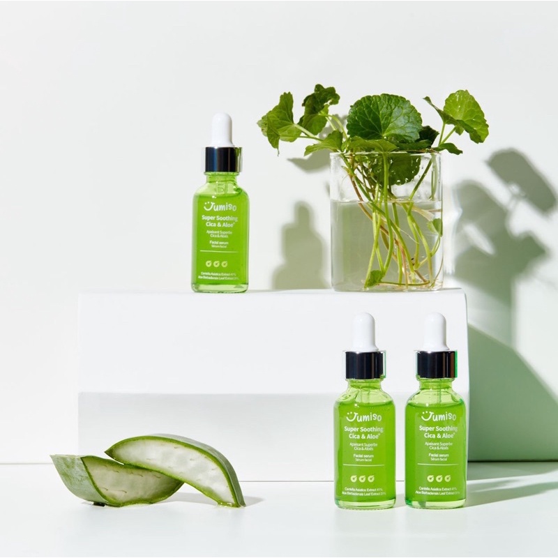 Tinh chất rau má nha đam JUMISO SUPER SOOTHING CICA ALOE FACIAL SERUM