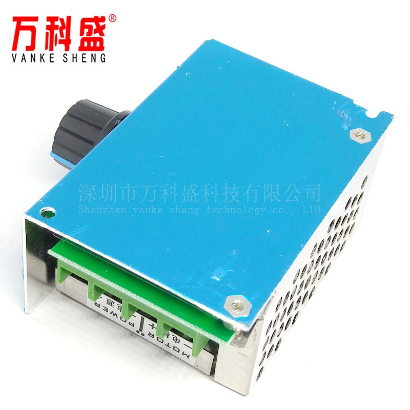 Bộ điều khiển PWM DC Motor 12V24V36V48V Vỏ kim loại 20A