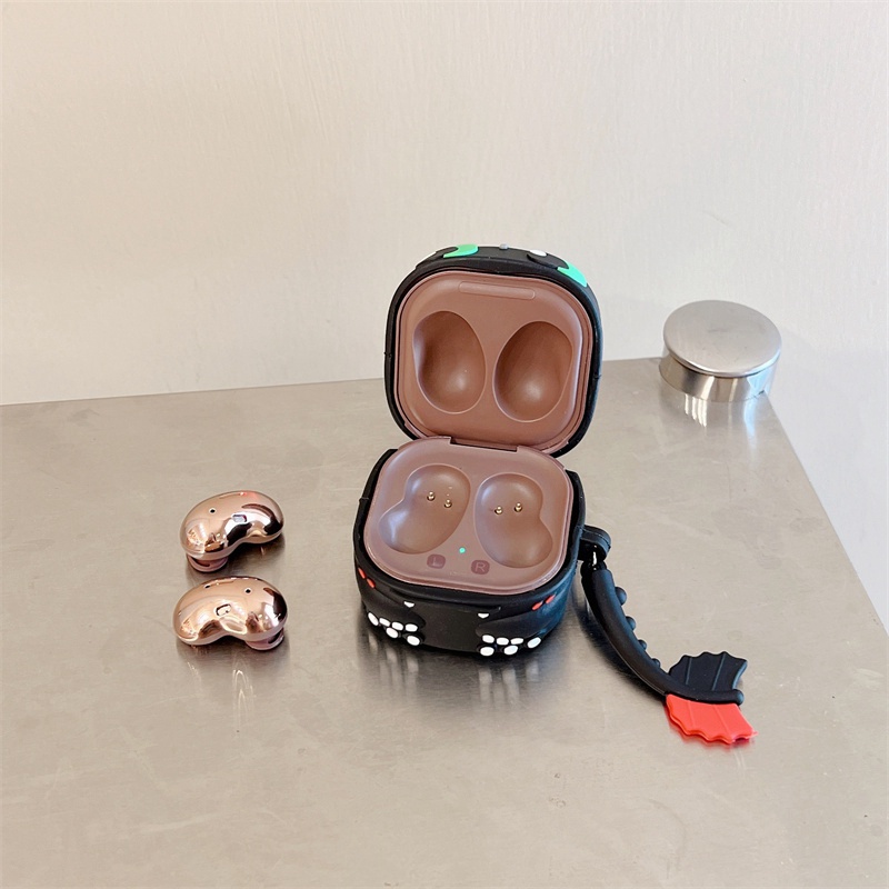 Vỏ Bảo Vệ Hộp Sạc Tai Nghe Samsung Galaxy Buds Live / Buds 2 / Buds Pro / Buds 2 Pro Chống Rơi Hình Chú Gấu Kirby 3D Dễ Thương