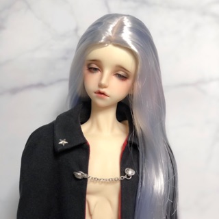 Tóc lụa bảng màu 2 cho búp bê bjd 1/3 1/4 1/6.