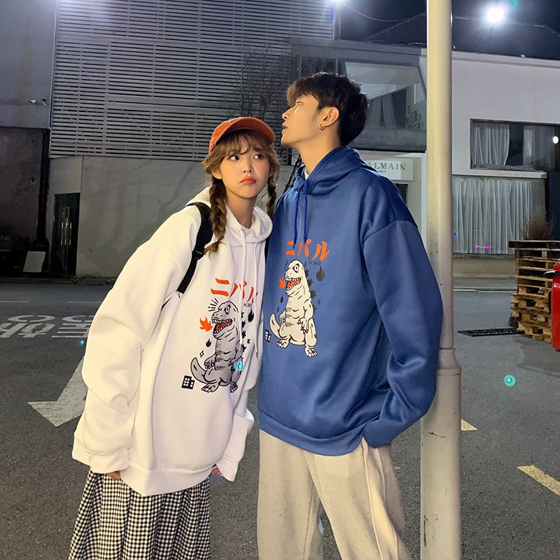 [ Video Thật ] Áo hoodie nam nữ ( KHỦNG LONG NHIỀU MÀU ) Áo Khoác Hoodie nam nữ cực độc cực chất FREE SIZE DƯỚI 65KG | BigBuy360 - bigbuy360.vn