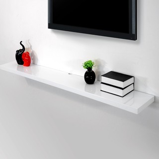 Kệ TV - Kệ Gắn Tường Cao Cấp - 1 Thanh Đen / Trắng (100cm X 20cm)