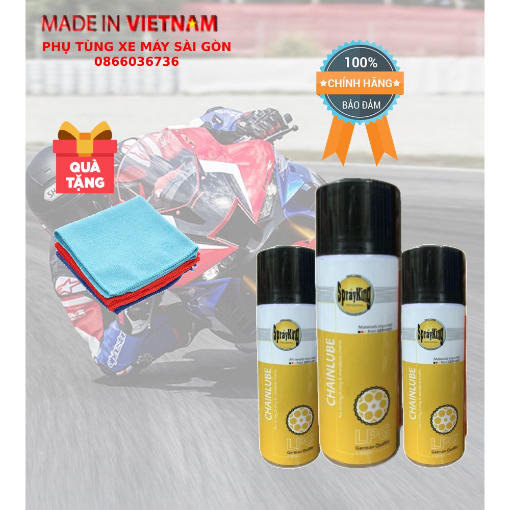 DƯỠNG SÊN SPRAYKING CHAINLUBE 400ML