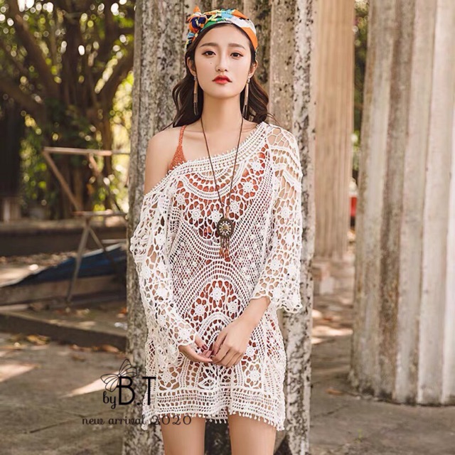 Áo choàng thụng mặc được 2 kiểu Quảng Châu