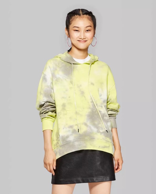 Áo có mũ chính hãng WILD FABLE TIE-DYE