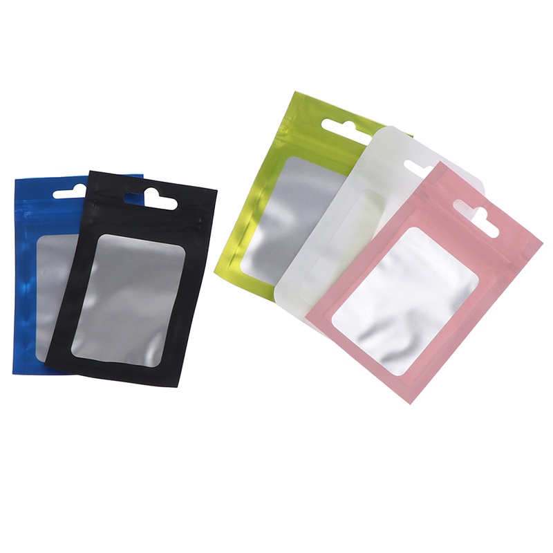 Bộ 20 Túi Zip Nhôm Đựng Thực Phẩm Có Thể Tái Sử Dụng Tiện Lợi