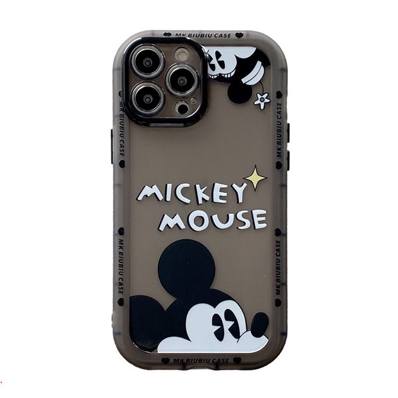Ốp Điện Thoại TPU Mềm Trong Suốt Chống Rơi In Hình Mickey Disney Cho IPhone 11 12 13 Pro Max X Xr Xs 7 8 Plus
