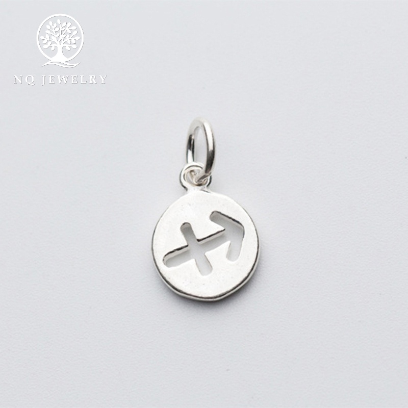 Charm bạc 12 cung hoàng đạo - mặt dây chuyền - NQ Jelwery