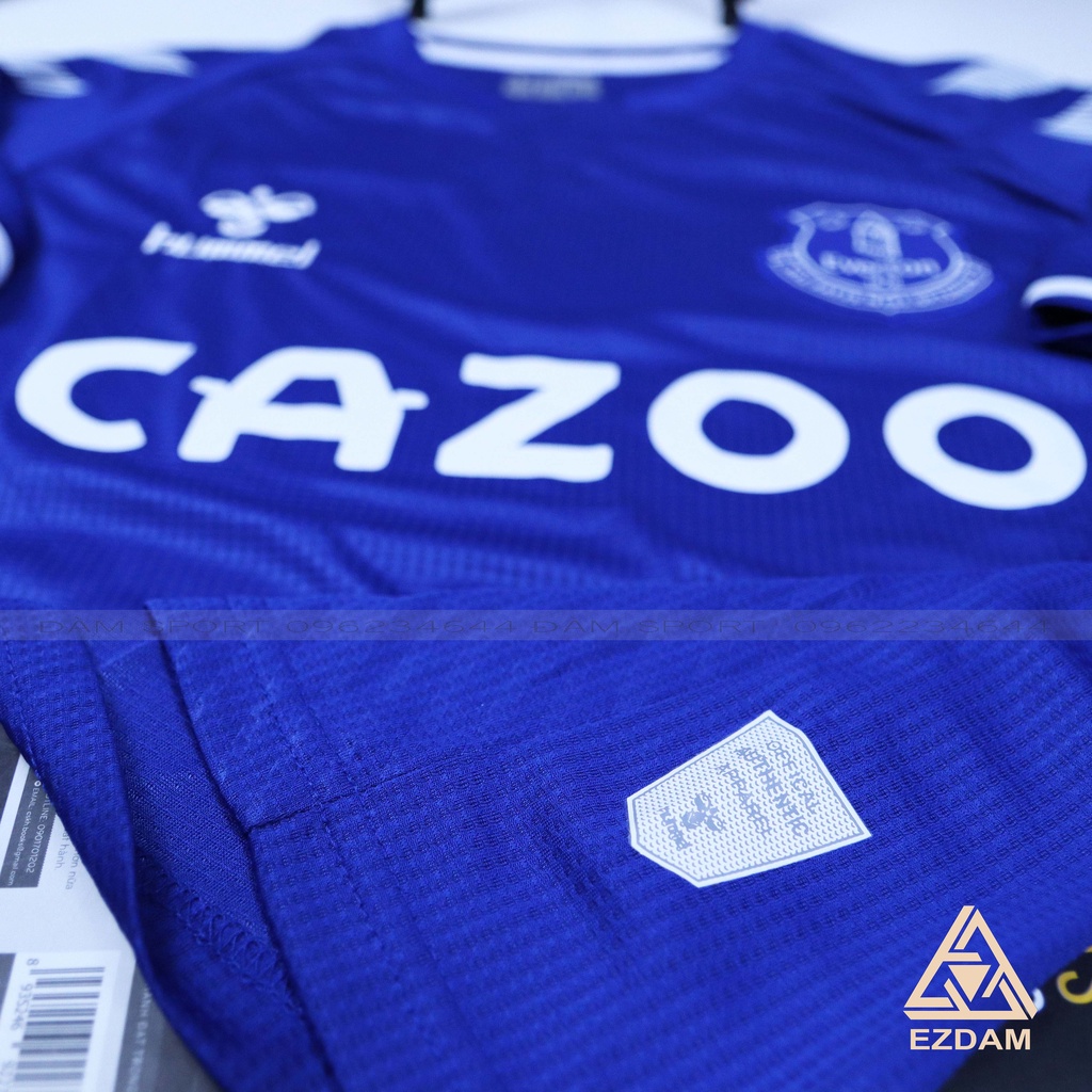 Áo Bóng Đá Everton Xanh Dương Ngắn Tay Sân Nhà 20/21 - Áo Đá Banh Hàng Thái Đẹp