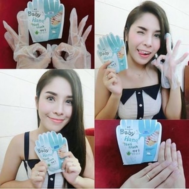 [ HÀNG CHUẨN ] Mặt Nạ Dưỡng Ủ Da Tay &amp; Móng Tay MB GUARANTEE Baby Hand - Thái Lan