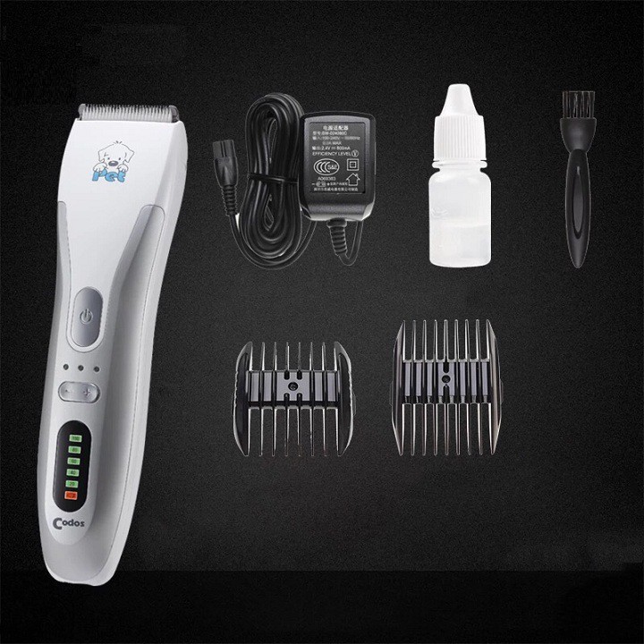 Tông Đơ Cắt Lông Thú Cưng|Chuyên Dùng Cho Dòng Chó Lớn|Công Suất 7W|Bảo Hành 1 Năm - Codos Store