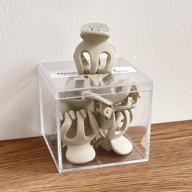 Set 6 Kẹp Tóc Nhỏ Nhắn Xinh Xắn Phong Cách Hàn Quốc Cho Nữ