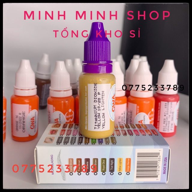 Mực Phun Xăm Biotouch Mực Mỹ