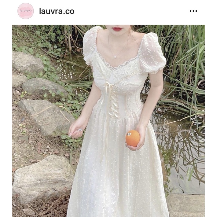 VÁY CÔNG CHÚA RETRO CỔ TÍCH VINTAGE PROM DỰ TIỆC CHỤP ẢNH KỶ YẾU- ĐẦM THẮT DÂY CHỤP ẢNH NÀNG THƠ HÀN QUỐC ULLZANG