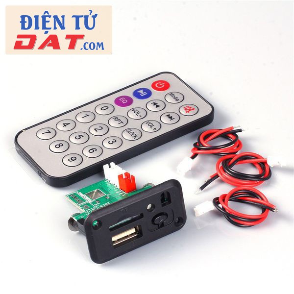 Mạch MP3 + remote  nhỏ