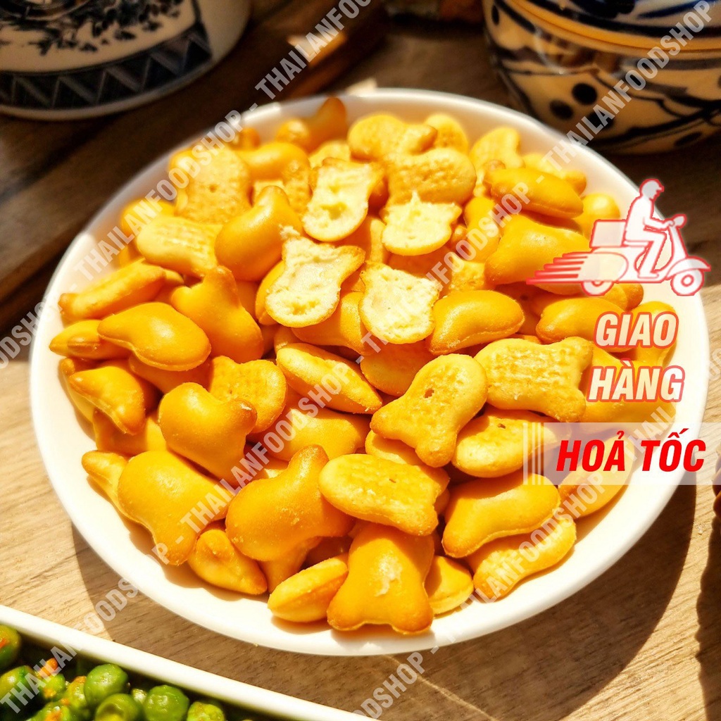 Bánh Gấu Nhân Kem Thiên Hồng Lon 300gr
