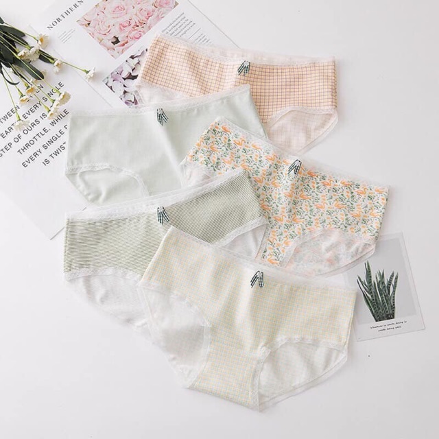 Quần lót nữ kháng khuẩn cotton thoáng mát | BigBuy360 - bigbuy360.vn