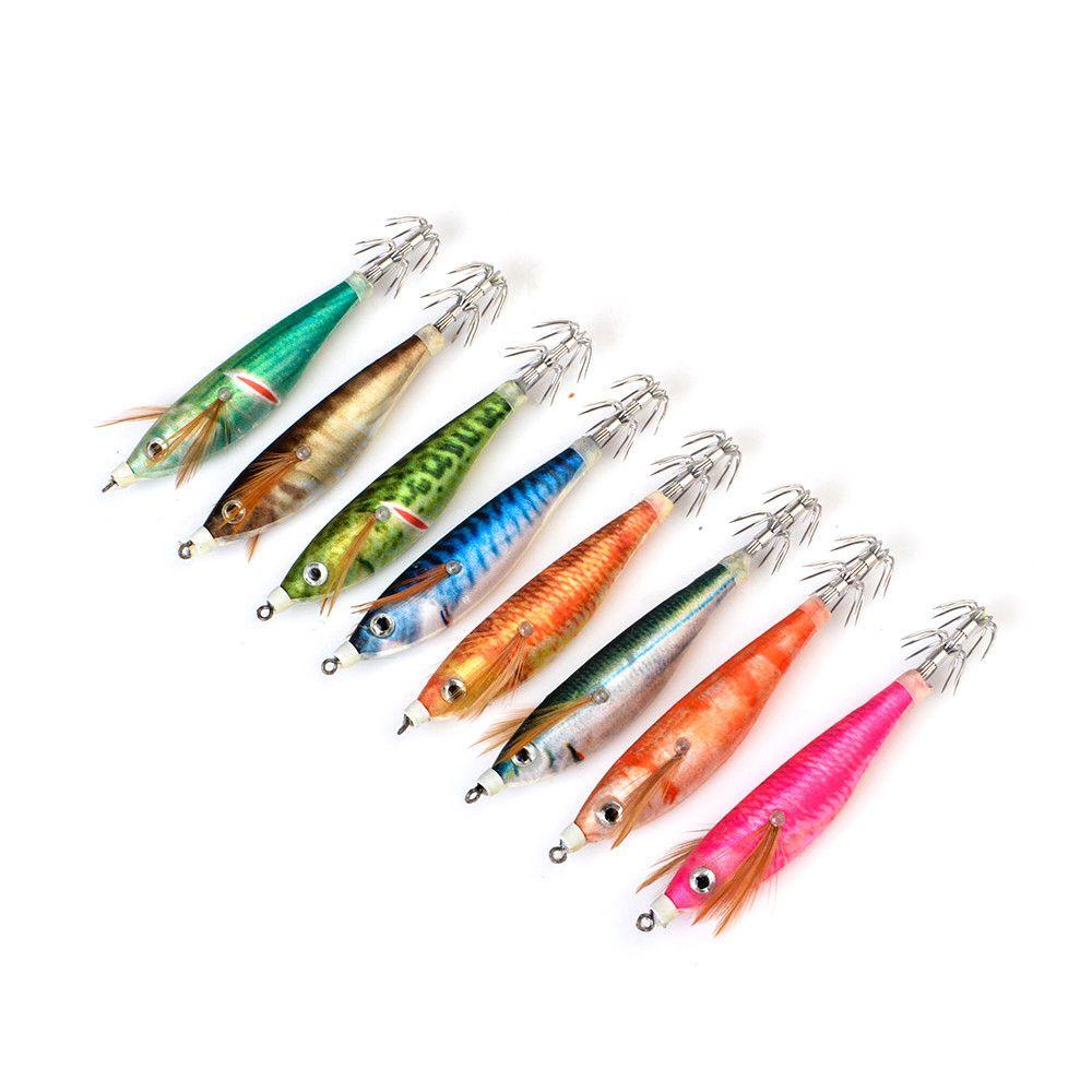 IVORY Mồi Câu Cá Giả Hình Bạch Tuộc Phát Quang