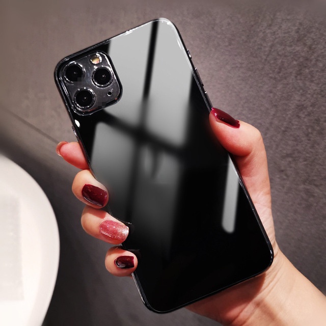Kính Cường Lực 9h Nhiều Màu Sắc Bảo Vệ Mặt Sau Cho lphone 13 14 pro max 14 plus 12 pro max