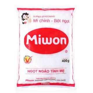 MÌ CHÍNH - BỘT NGỌT MIWON 400G L, CÁNH TO