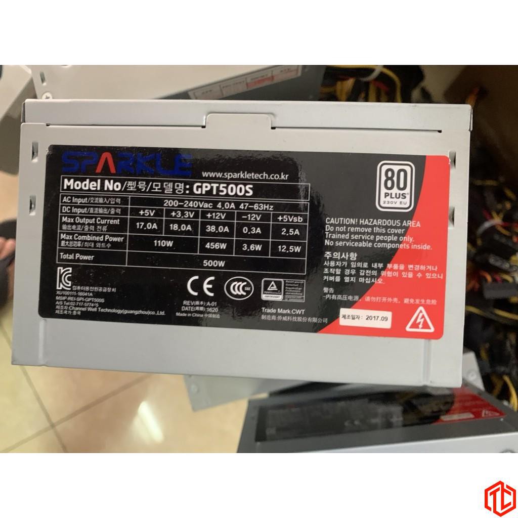 NGUỒN FSP 500W – 80 Plus CÔNG SUẤT THỰC