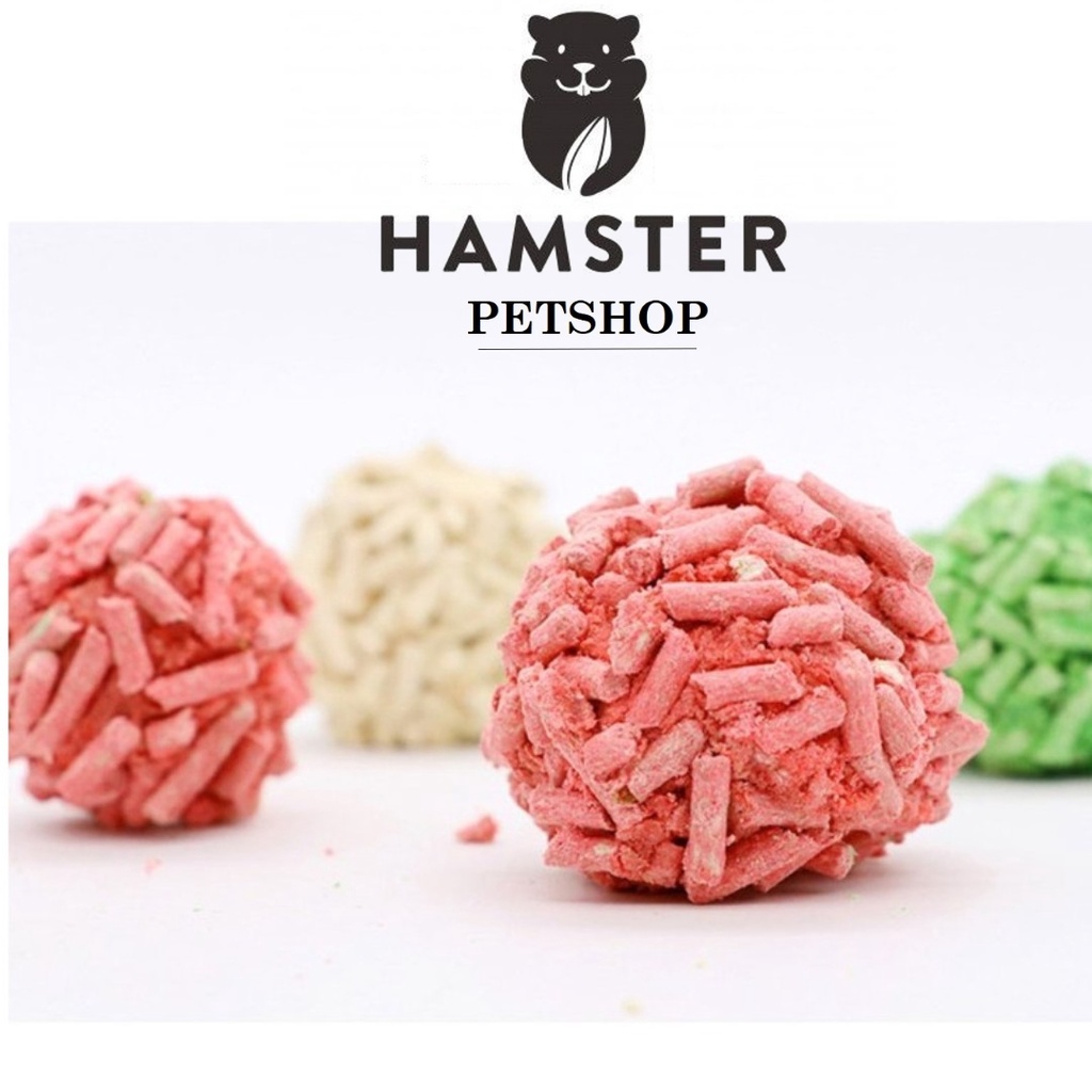 Lót chuồng đậu nành - Lót chuồng tofu cho hamster và thú cưng 500g