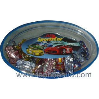 Kẹo socola hình xe hơi 30 viên . Ngày sản xuất 10/10/2017.hạn sử dụng 1/4/2019. xuất sứ malaysia