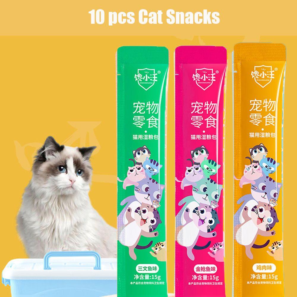 LAYOR1 Set 10 Dụng Cụ Huấn Luyện Mèo Ăn Dặm