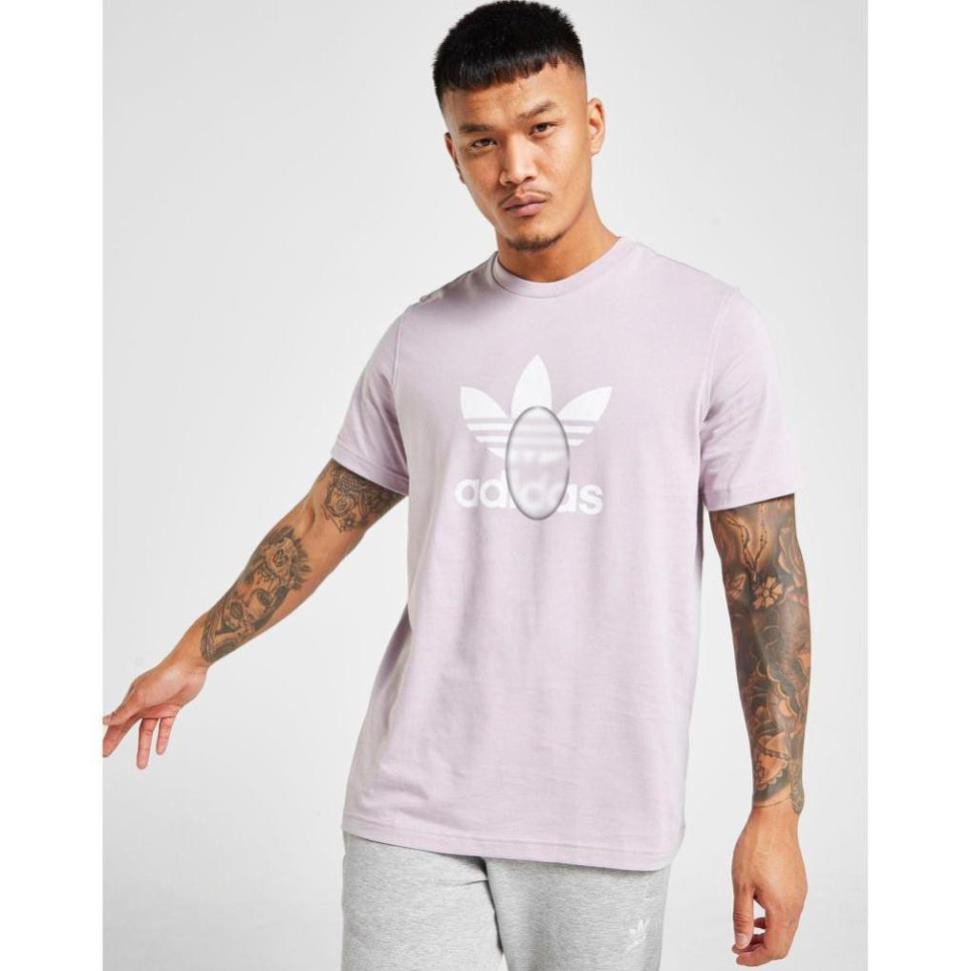 [A.D.I.D.A.S] [HOT] [Tee Shirt] Boyfriend Tref Color [HÌNH MẪU SHOP CHỤP] - Áo Thun Thể Thao Unisex Logo Giữa