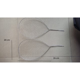 Hai chiếc vợt điện đánh cá bằng thép hợp kim siêu bền không bị han gỉ-vợt đánh cá loại tốt