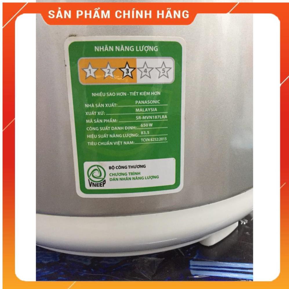 Nồi cơm điện Panasonic 1.8 lít SR-MVN187LRA hàng trưng bày | BigBuy360 - bigbuy360.vn