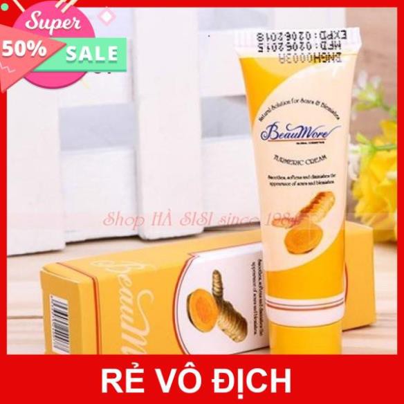 [CHÍNH HÃNG] Kem Nghệ Chống Mụn và Sẹo Thâm BEAUMORE Turmeric Cream