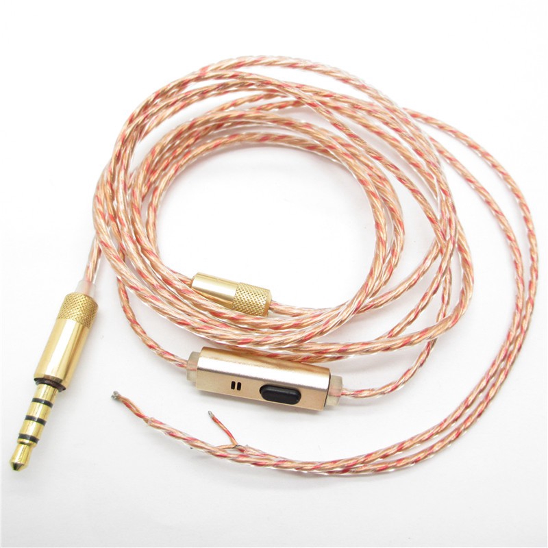 Dây cáp 40 lõi đồng 5n kèm mic cho tai nghe