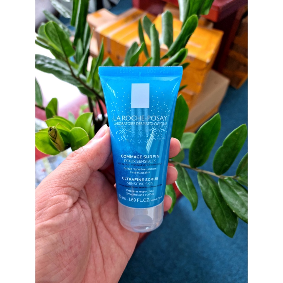 Gel làm sạch tế bào chết dành cho da nhạy cảm La Roche-Posay Ultra Fine Scrub Sensitive Skin 50ml